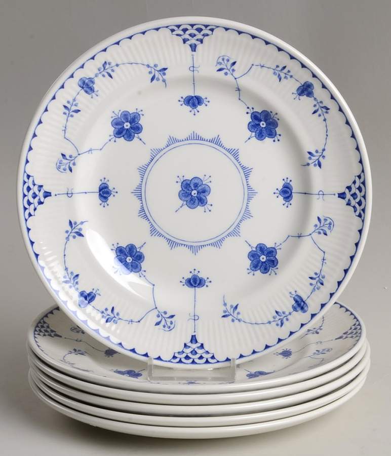 Denmark Blue Salad Plate - Set of 6 by Johnson Brothers-1