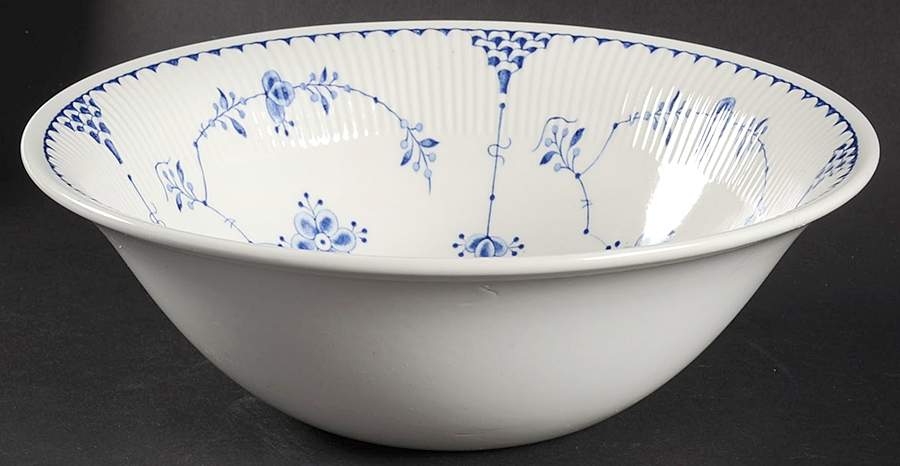 Denmark Blue 8" Round Vegetable Bowl by Johnson Brothers-1
