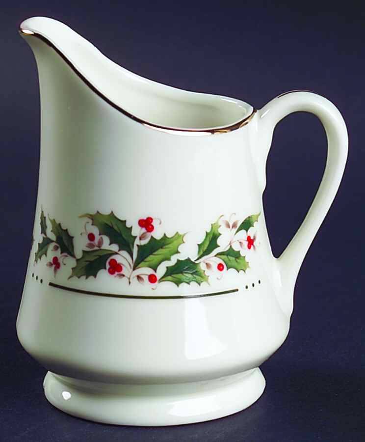 Holly Yuletide Creamer by Japan-1