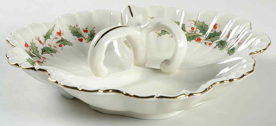 Holly Yuletide 3-Part Relish by Japan-1