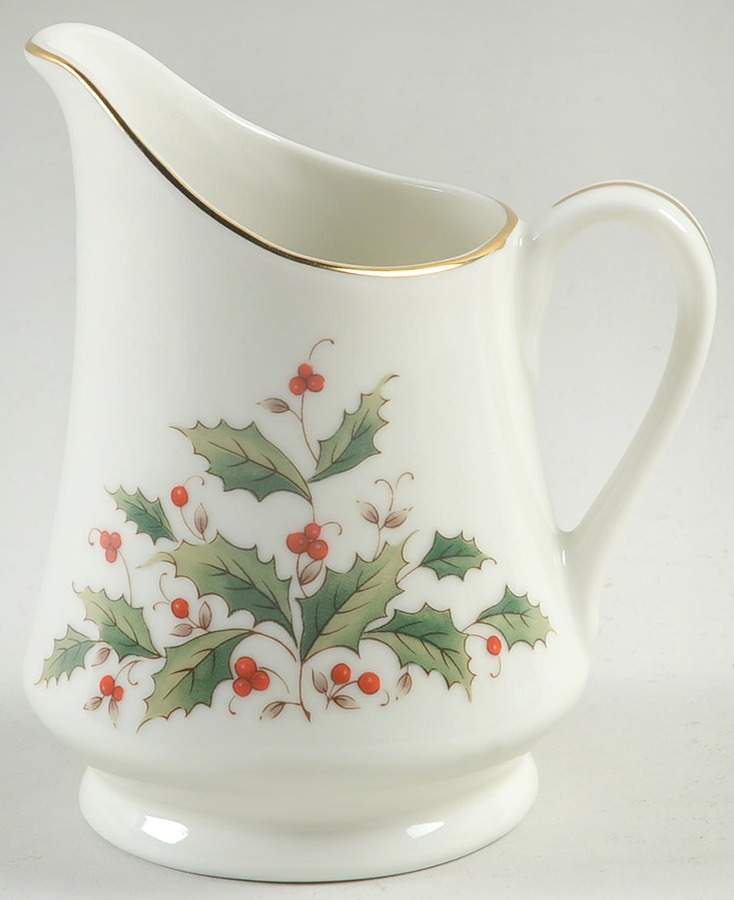 Holly Yuletide Creamer by Japan-1