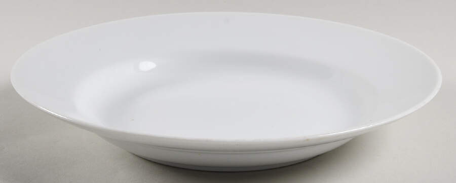 Sophisticate White Large Rim Soup Bowl by Japan-1