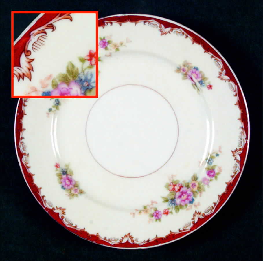 JAP171 Bread & Butter Plate by Japan-1