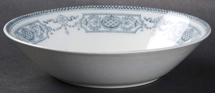 The Pontracina (Gold Trim) Coupe Cereal Bowl by Johnson Brothers-1