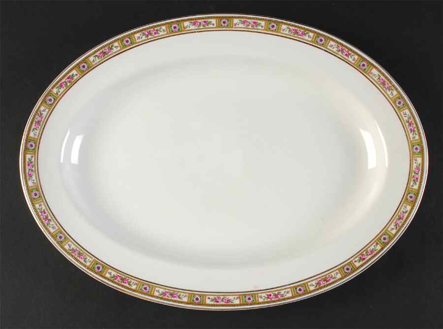 JB493 14" Oval Serving Platter by Johnson Brothers-1