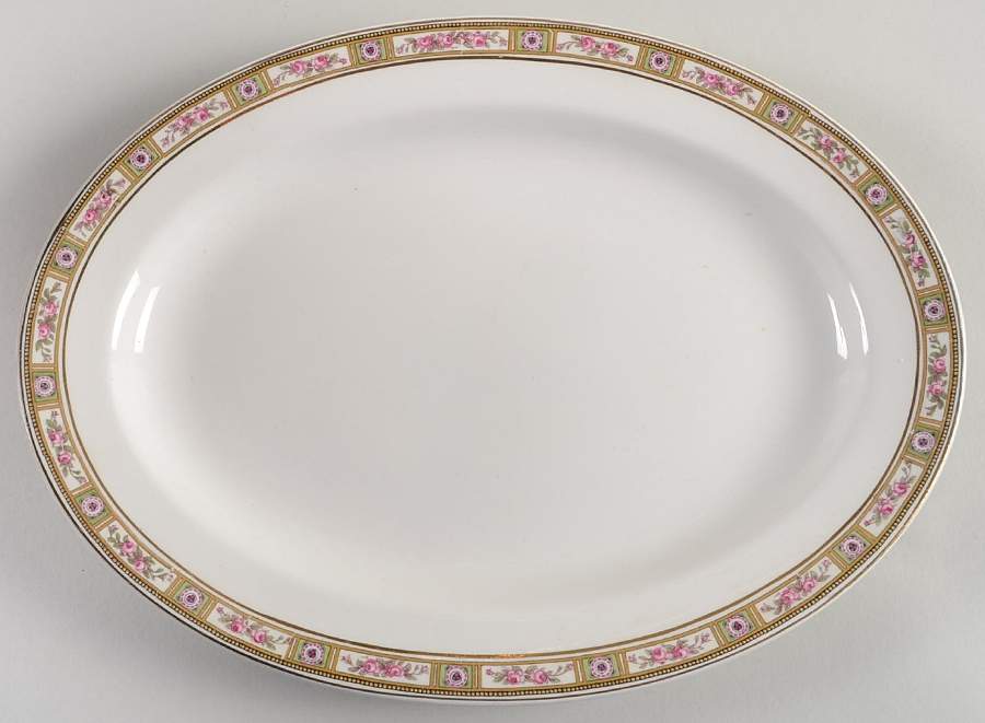 JB493 12" Oval Serving Platter by Johnson Brothers-1