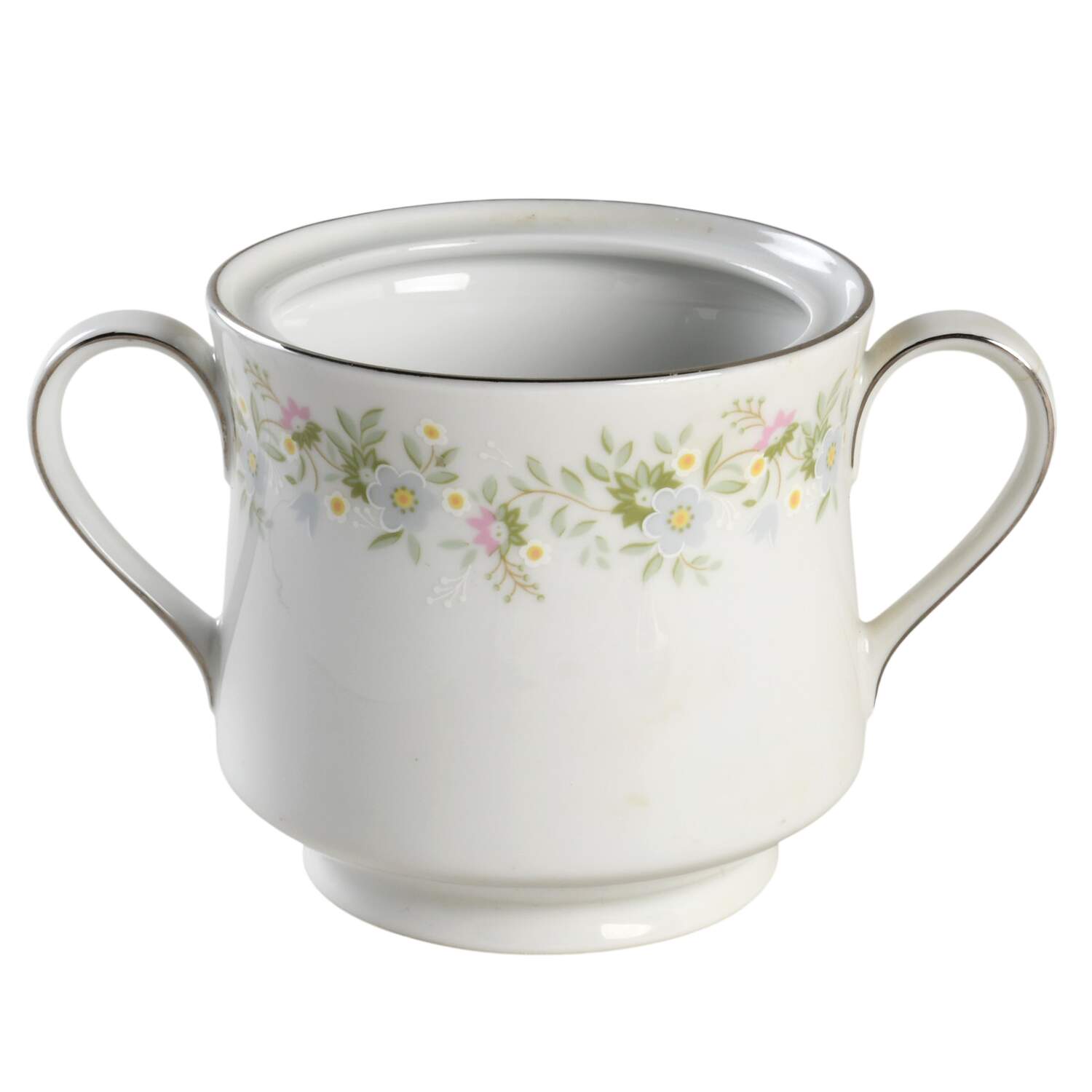 Forever Spring Gold Trim Sugar Bowl No Lid by Johann Haviland-1