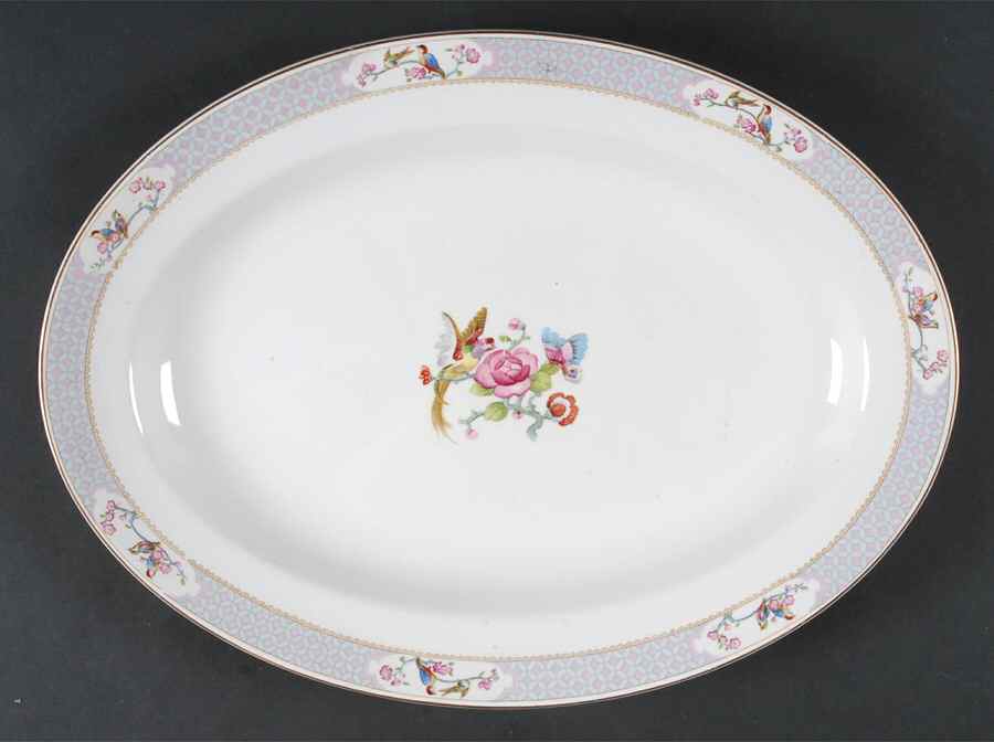 JB495 14" Oval Serving Platter by Johnson Brothers-1