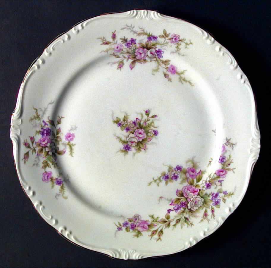 Forget Me Not Pink (#18002) Dinner Plate by Japan-1