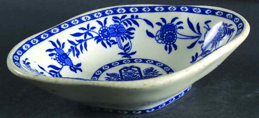 Delph Medium Diamond Shaped Dish by James M Shaw-1
