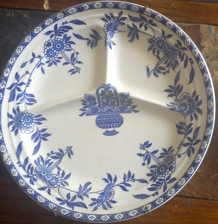 Delph Grill Plate by James M Shaw-1