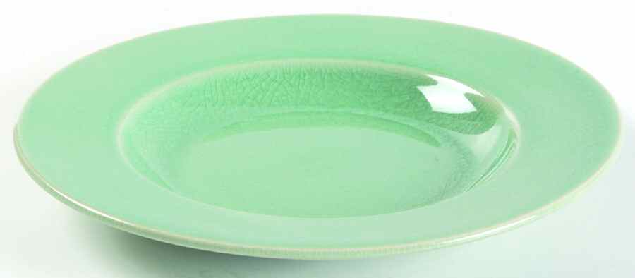 Basique Green Large Rim Soup Bowl by Jars-France-1