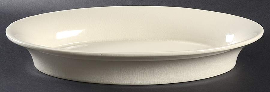 Basique Quartz 15" Oval Serving Platter by Jars-France-1
