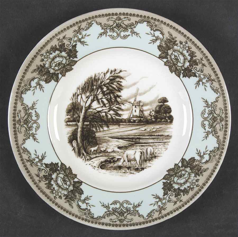River Scenes Salad Plate by Johnson Brothers-1