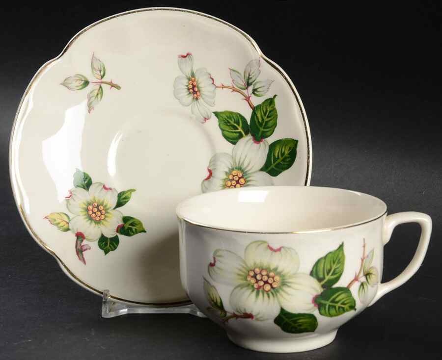 JB505 Flat Cup & Saucer Set by Johnson Brothers-1