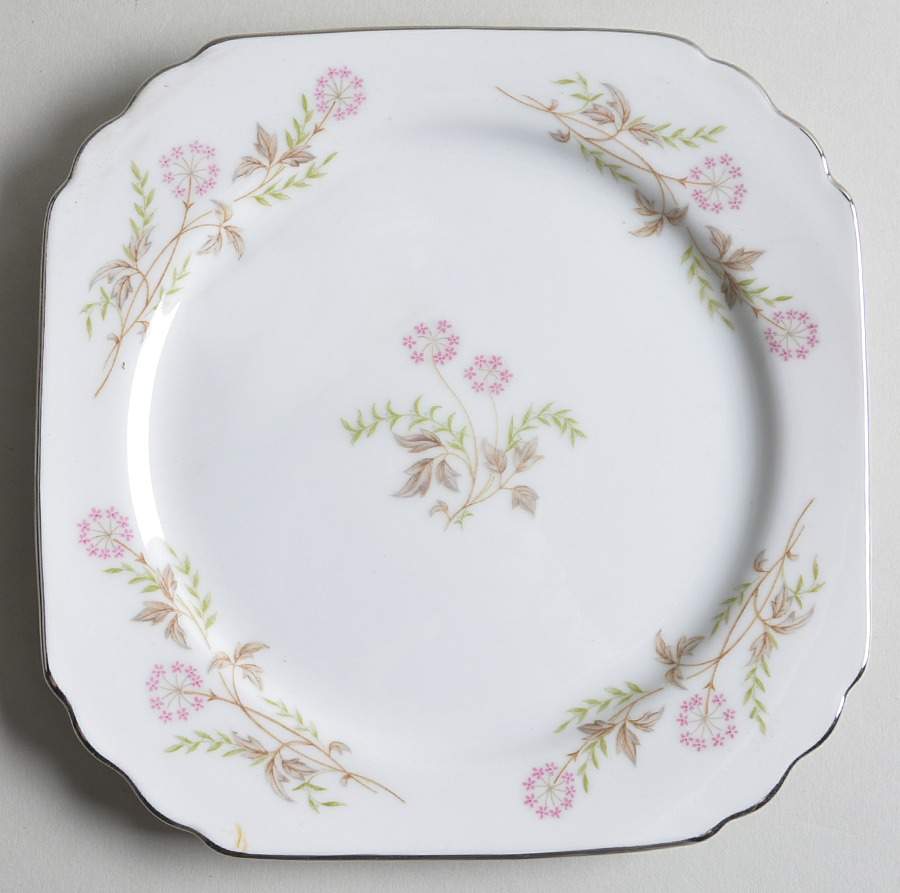 Starlight Square Salad Plate by Japan-1
