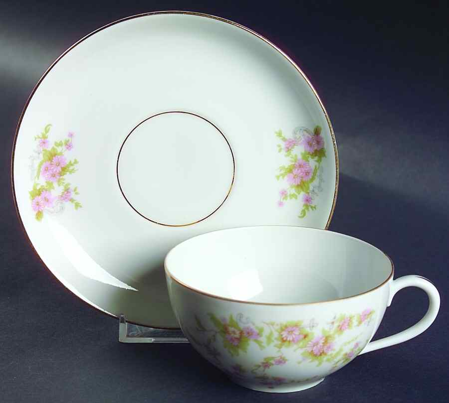 JAE79 Flat Cup & Saucer Set by Jaeger-1