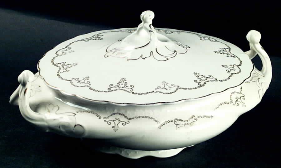 JB523 Oval Covered Vegetable by Johnson Brothers-1