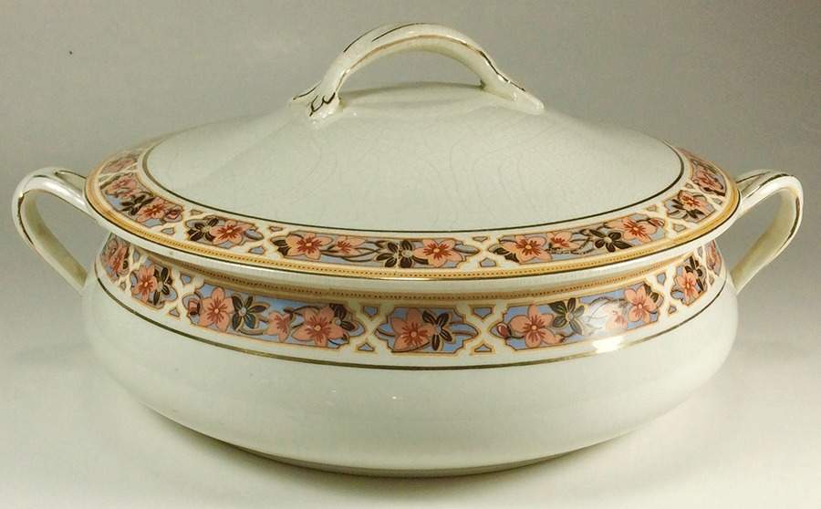 JB528 Oval Covered Vegetable by Johnson Brothers-1