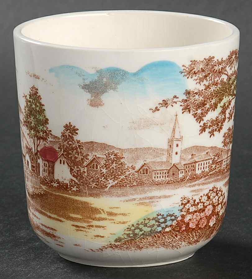 English Village (Brown Multicolor) Cigarette Holder by Japan-1