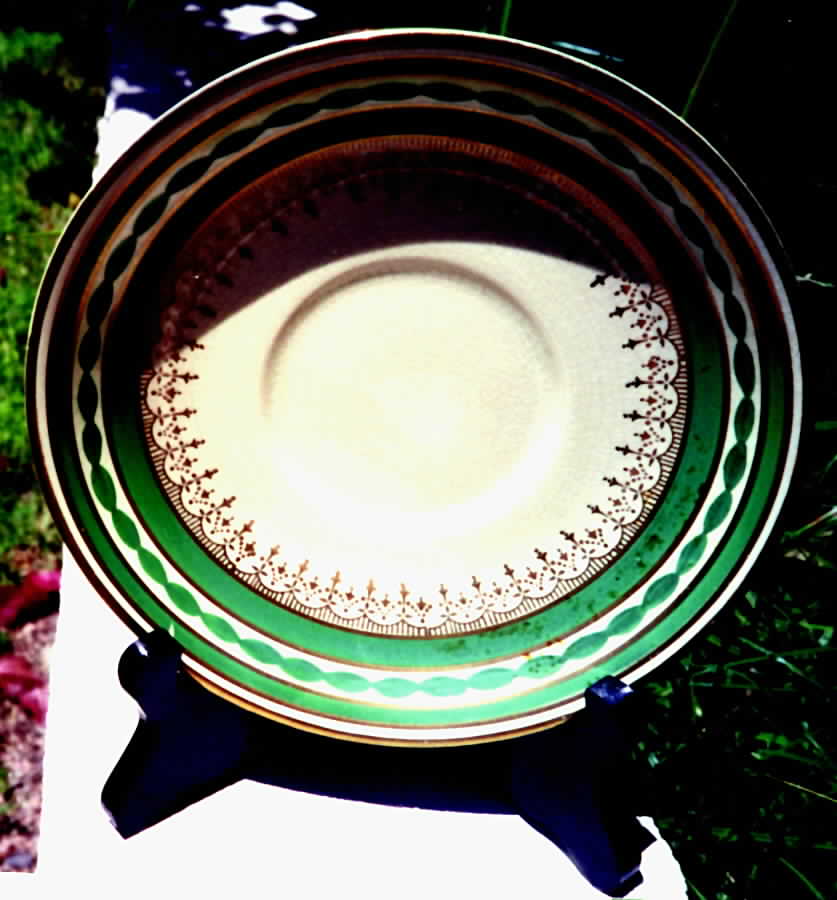 Jb532 (Green) Saucer by Johnson Brothers-1