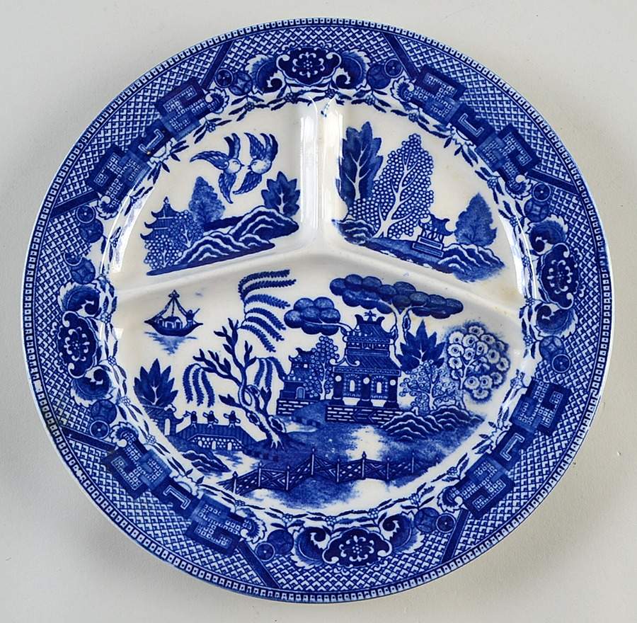 Blue Willow (Made In Japan) Grill Plate by Japan-1