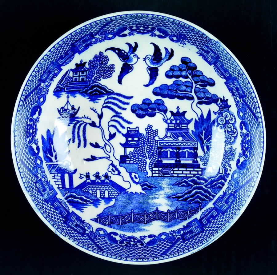 Blue Willow (Made In Japan) Coupe Cereal Bowl by Japan-1