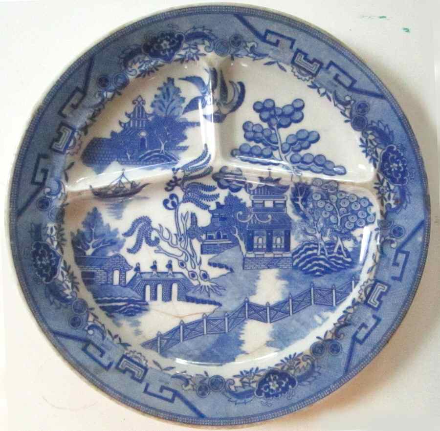Blue Willow (Made In Japan) Grill Plate by Japan-1