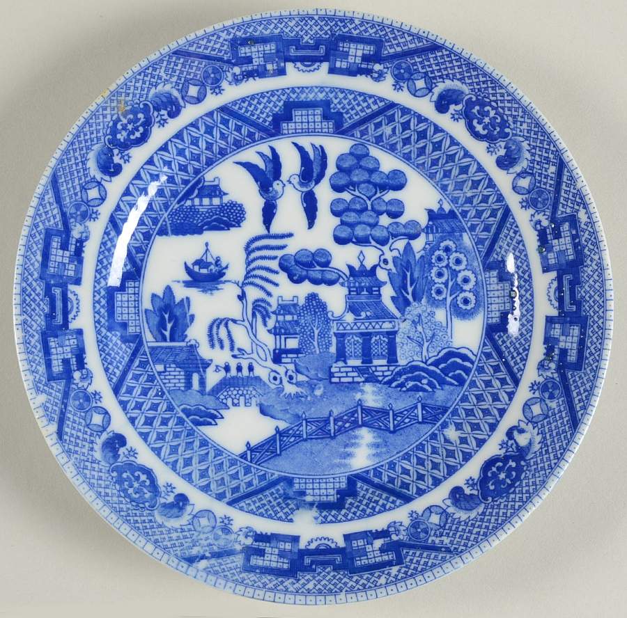 Blue Willow (Made In Japan) Bread & Butter Plate by Japan-1