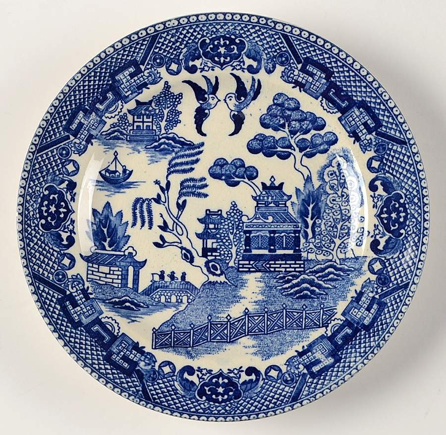 Blue Willow (Made In Japan) Bread & Butter Plate by Japan-1
