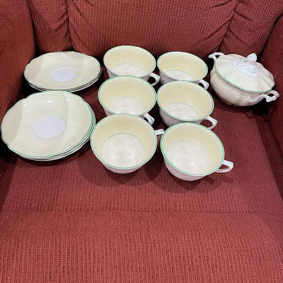 JB536 Flat Cup & Saucer Set by Johnson Brothers-1