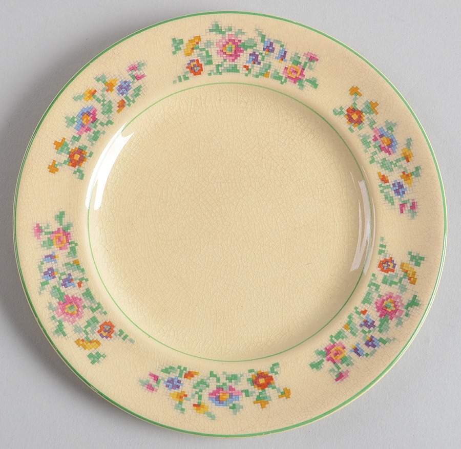 Georgian Nosegay Bread & Butter Plate by Johnson Brothers-1