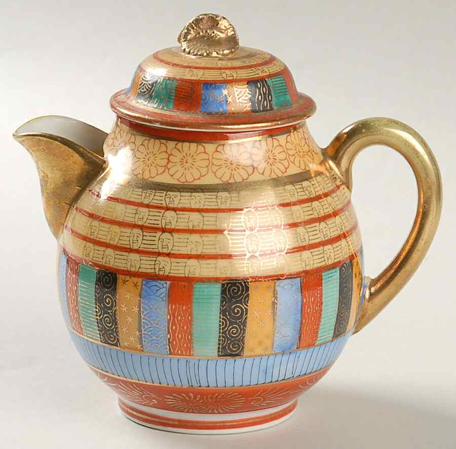 Thousand Faces Creamer & Lid by Japan-1