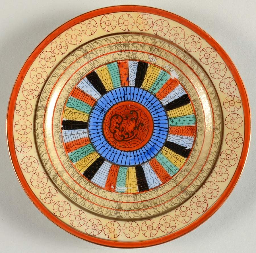 Thousand Faces Bread & Butter Plate by Japan-1