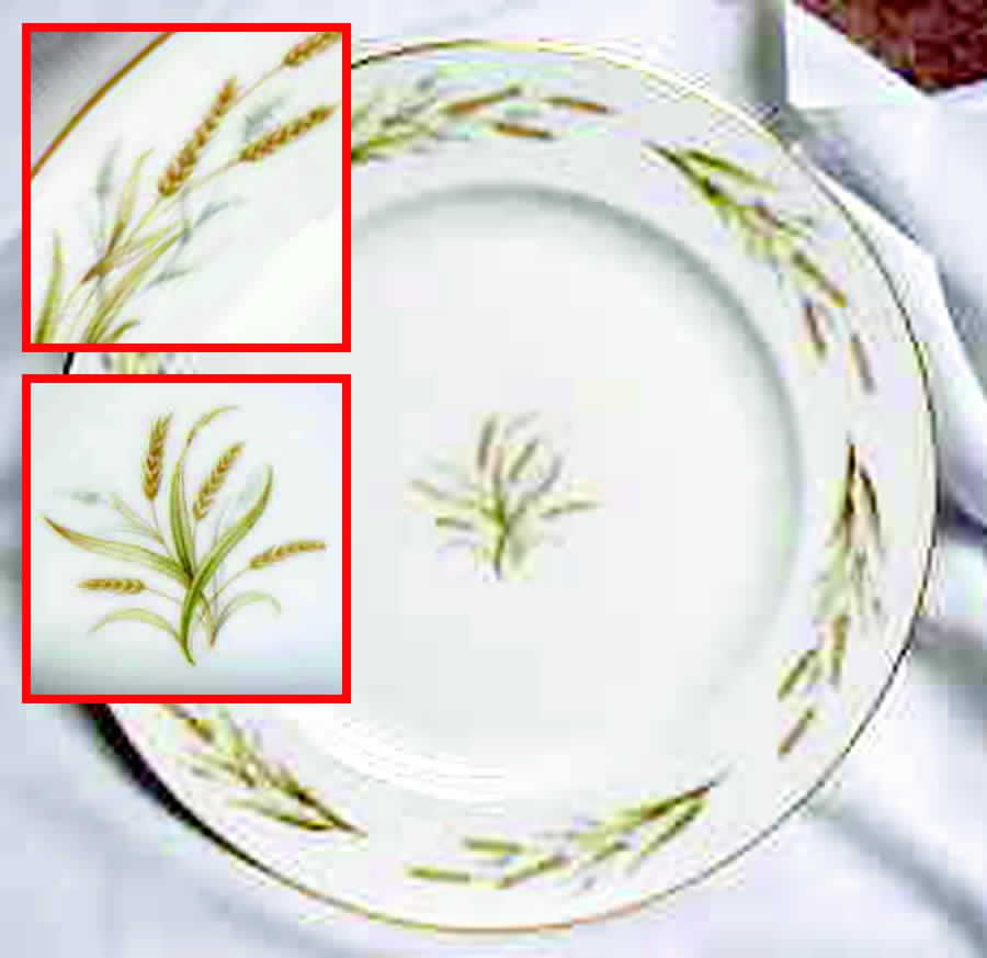 Wheat Dinner Plate by Japan-1