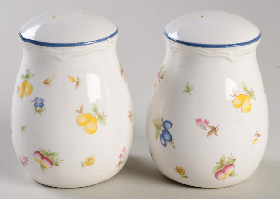 Fruit Chintz Salt & Pepper Set by Japan-1