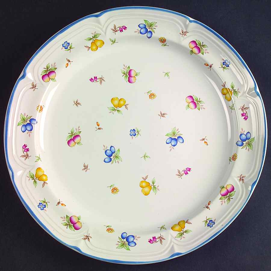 Fruit Chintz Dinner Plate by Japan-1