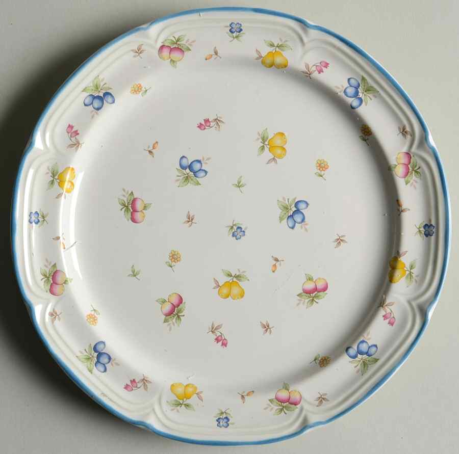 Fruit Chintz Salad Plate by Japan-1
