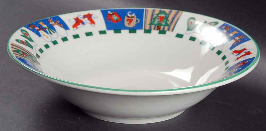Welcome Winter Soup/Cereal Bowl by RO Gregg-1