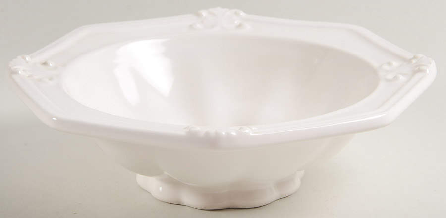 Vintage Ivory (Creamy White) Soup/Cereal Bowl by JCPenney-1