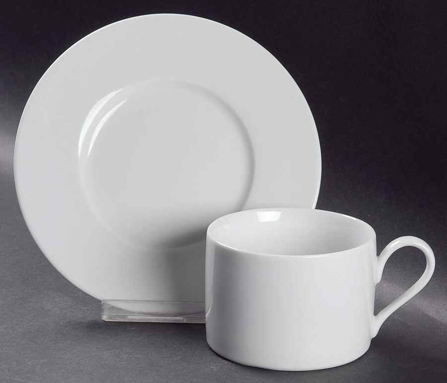 JCP5 Flat Cup & Saucer Set by JCPenney-1