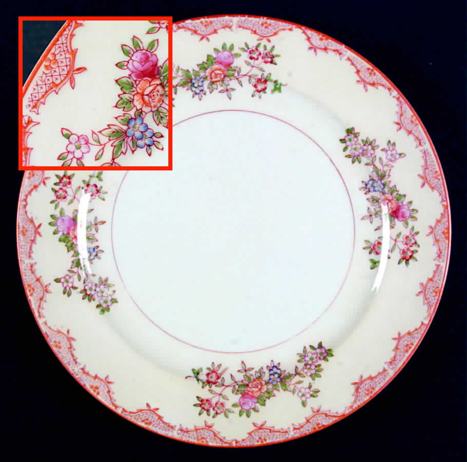 JAP237 Dinner Plate by Japan-1