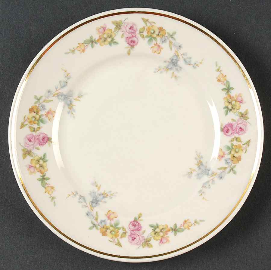 JOH98 Cream Bread & Butter Plate by Johann Haviland-1