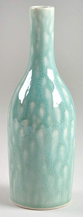 Tourron Jade Oil Cruet, No Drizzle Spout by Jars-France-1