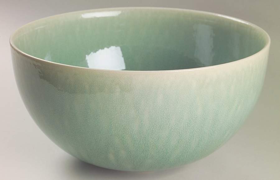Tourron Jade 10" Round Serving Bowl by Jars-France-1