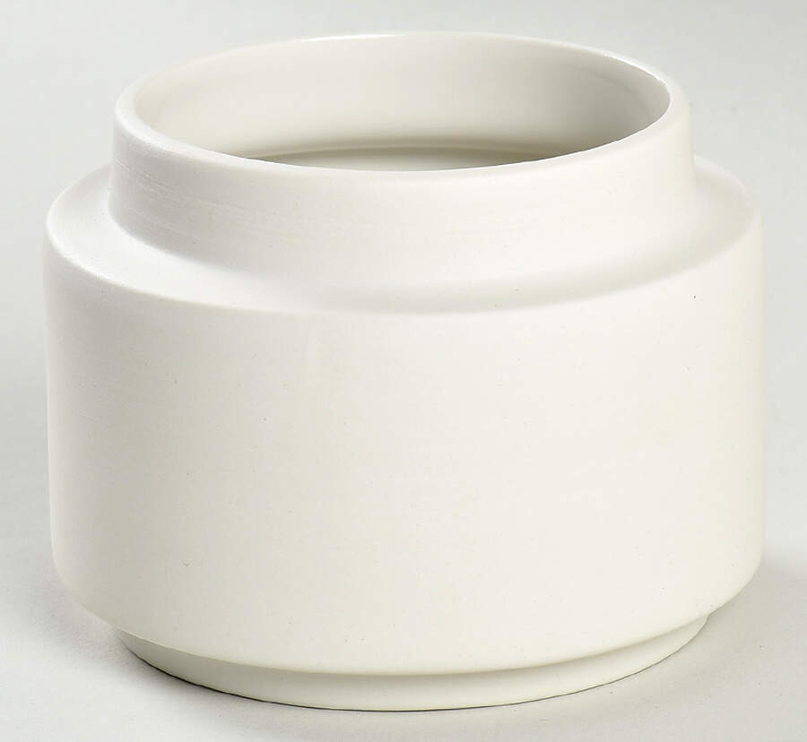 Tourron Jade Medium Canister No Lid by Jars-France-1