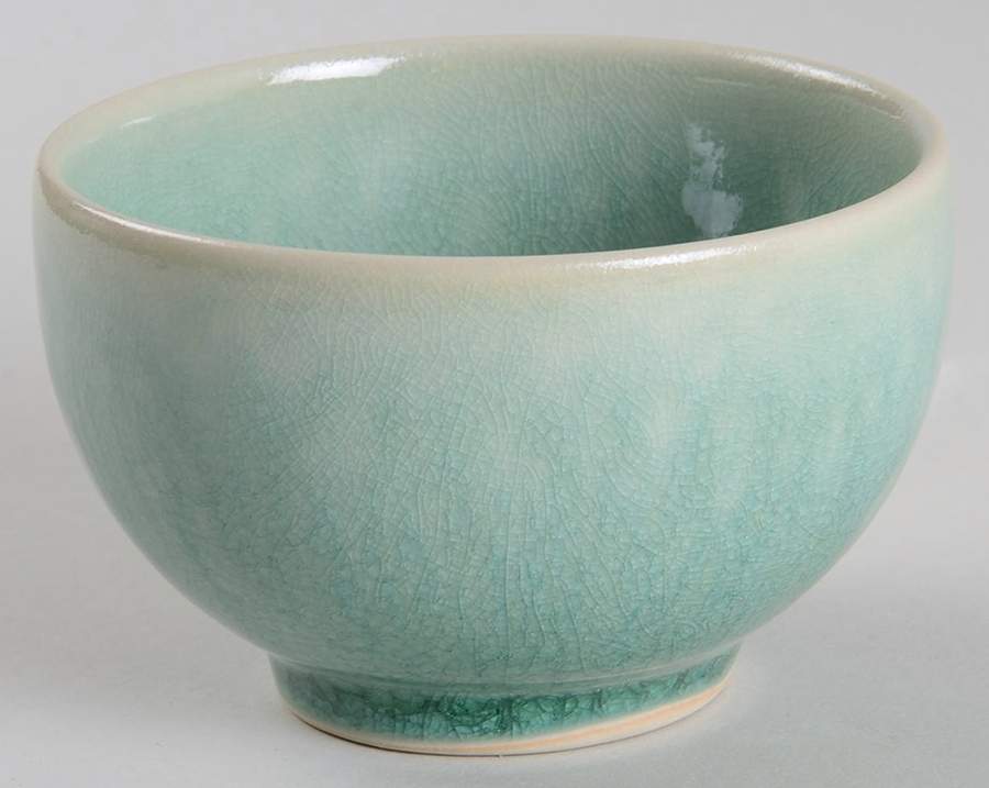Tourron Jade Tea Bowl by Jars-France-1