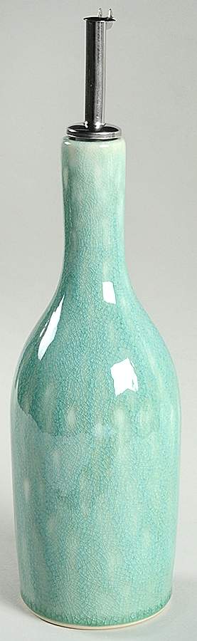 Tourron Jade Oil Cruet with Drizzle Spout by Jars-France-1