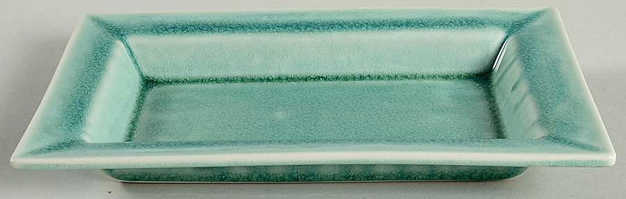 Tourron Jade 9" Rectangular Serving Platter by Jars-France-1