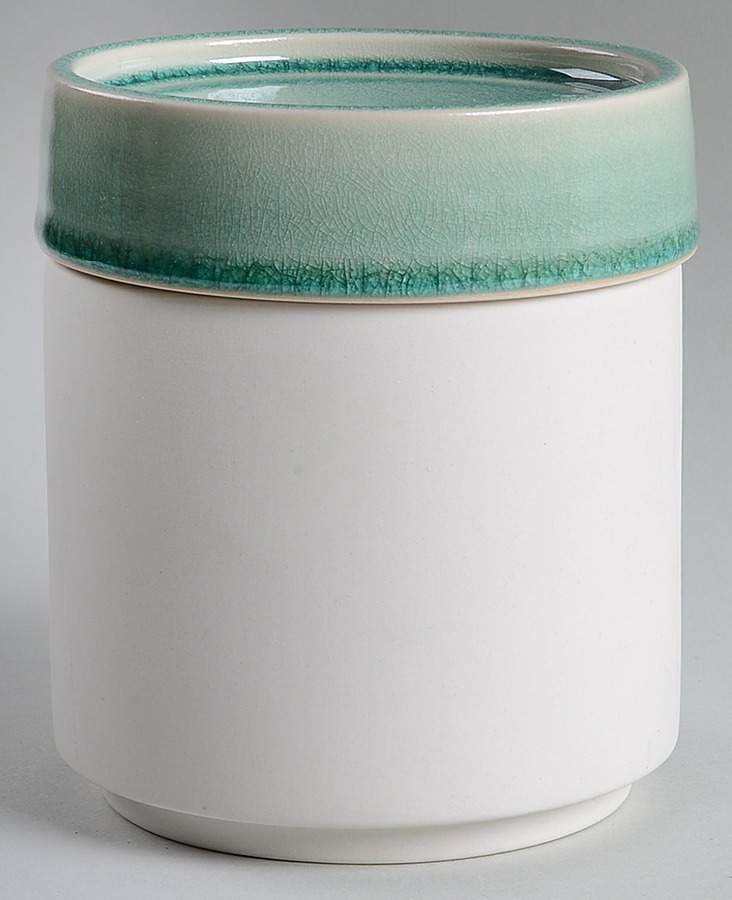 Tourron Jade Large Canister & Lid by Jars-France-1